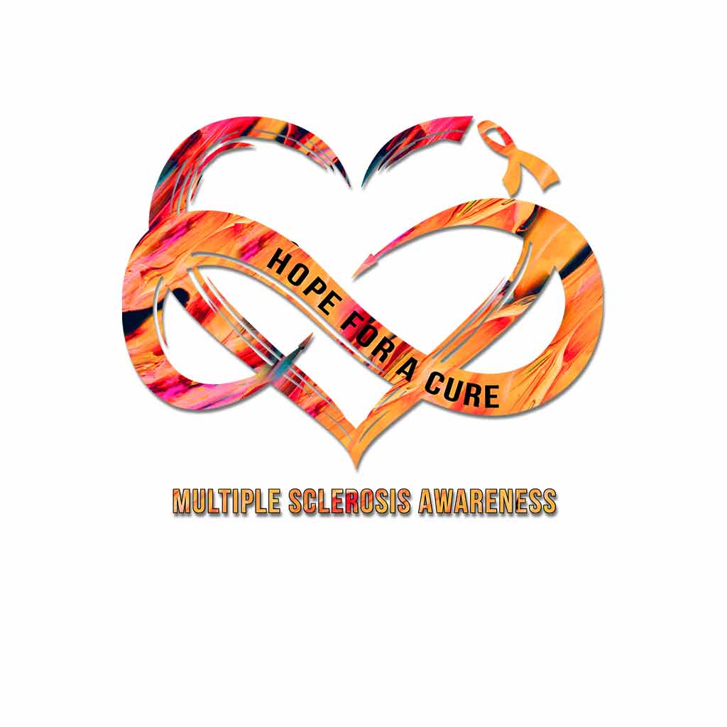 Hope For A Cure - Multiple Sclerosis Awareness Decal Full