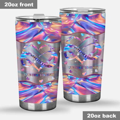 Hope For A Cure - Cystic Fibrosis Awareness Tumbler