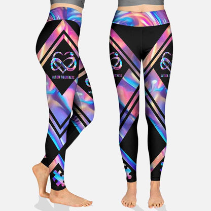 Love Needs No Words - Autism Awareness Leggings