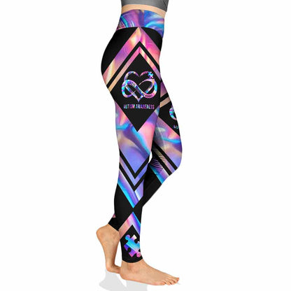 Love Needs No Words - Autism Awareness Leggings