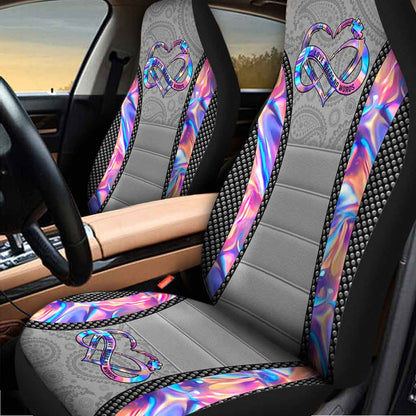 Love Needs No Words  - Autism Awareness Seat Covers