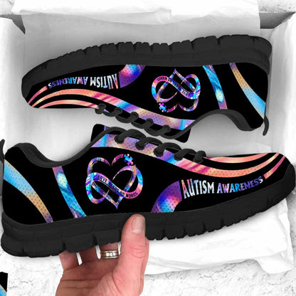 Love Needs No Words  - Autism Awareness Sneakers