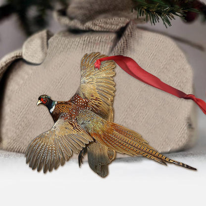 Pheasant My Hunting Collection - Christmas Ornament (Printed On Both Sides)