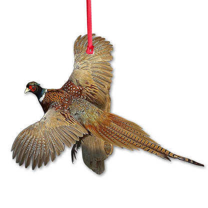 Pheasant My Hunting Collection - Christmas Ornament (Printed On Both Sides)