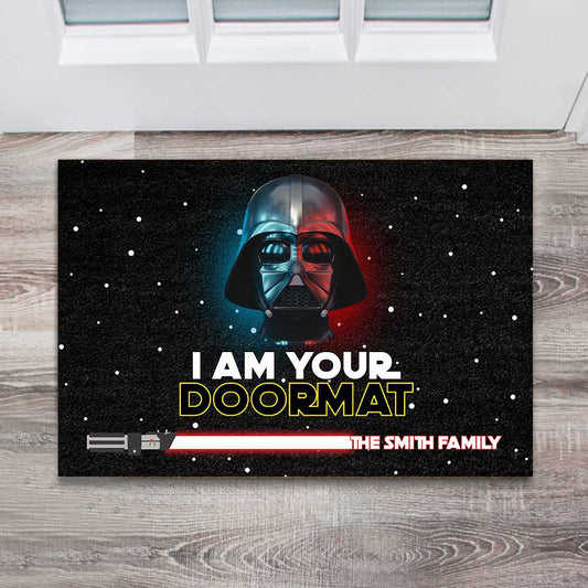 I Am Your Doormat - Personalized The Force Doormat