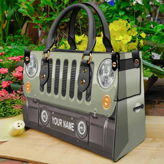 Wild Life Grill - Personalized Car Leather Handbag