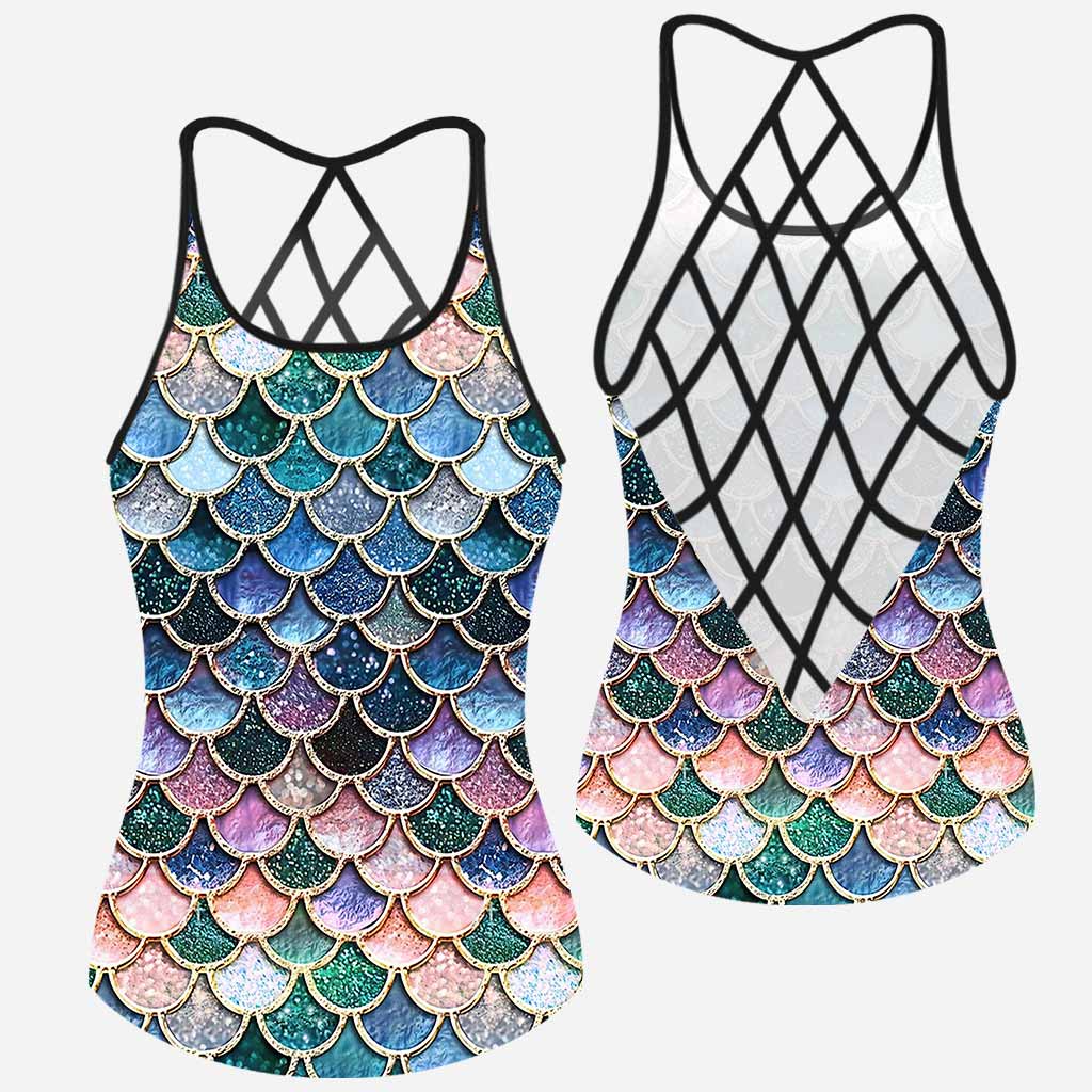 Mermaid Cross Tank Top