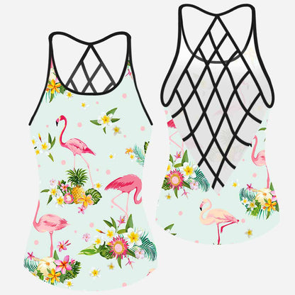 Flamingo Cross Tank Top