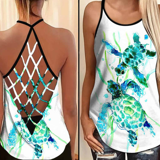 Turtle Cross Tank Top