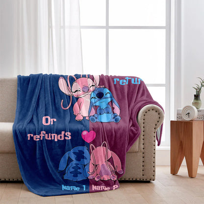 I'm Yours - Personalized Couple Ohana Blanket