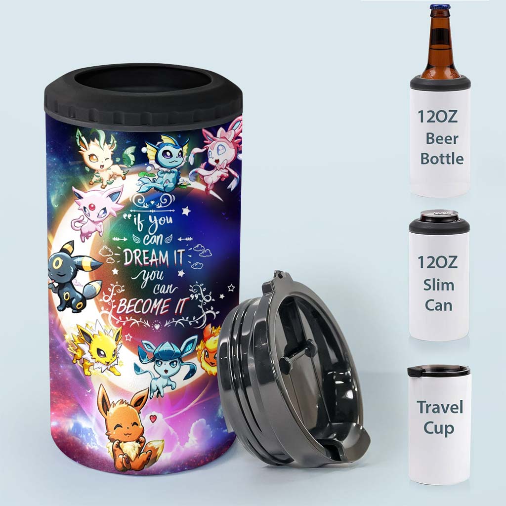 If You Can Dream It - Personalized Monster Trainer Can Cooler