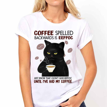 Coffee Spelled T-shirt And Hoodie 062021