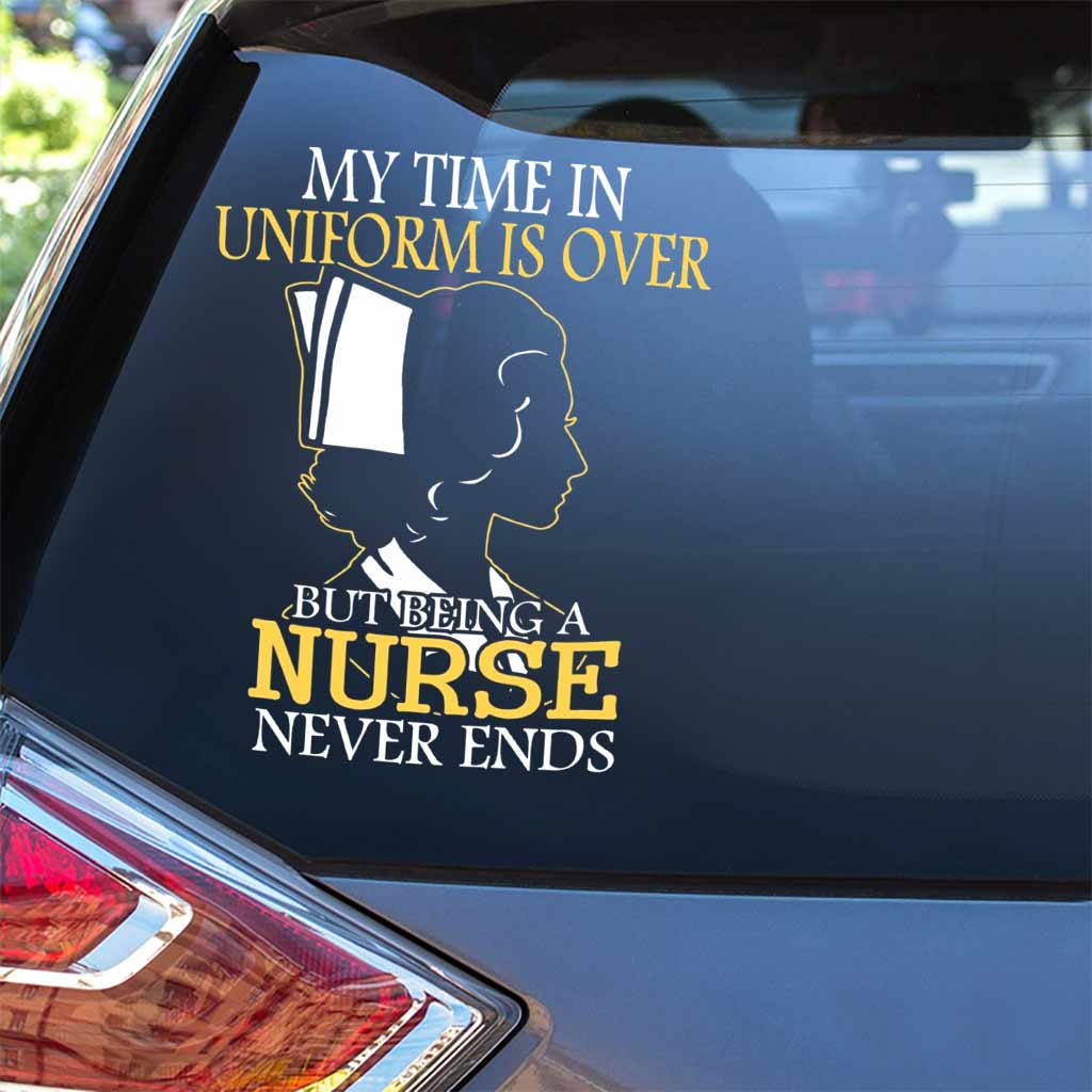 My Time In Uniform - Nurse Decal Full 062021