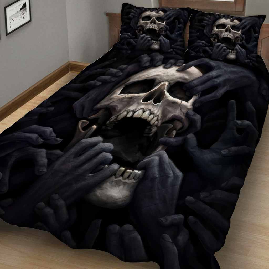 Skull Quilt Set