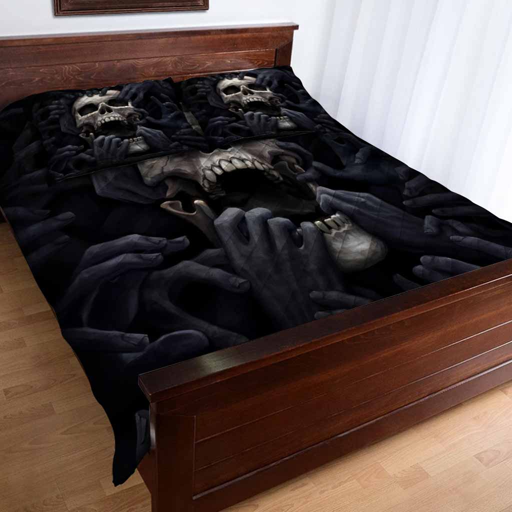 Skull Quilt Set