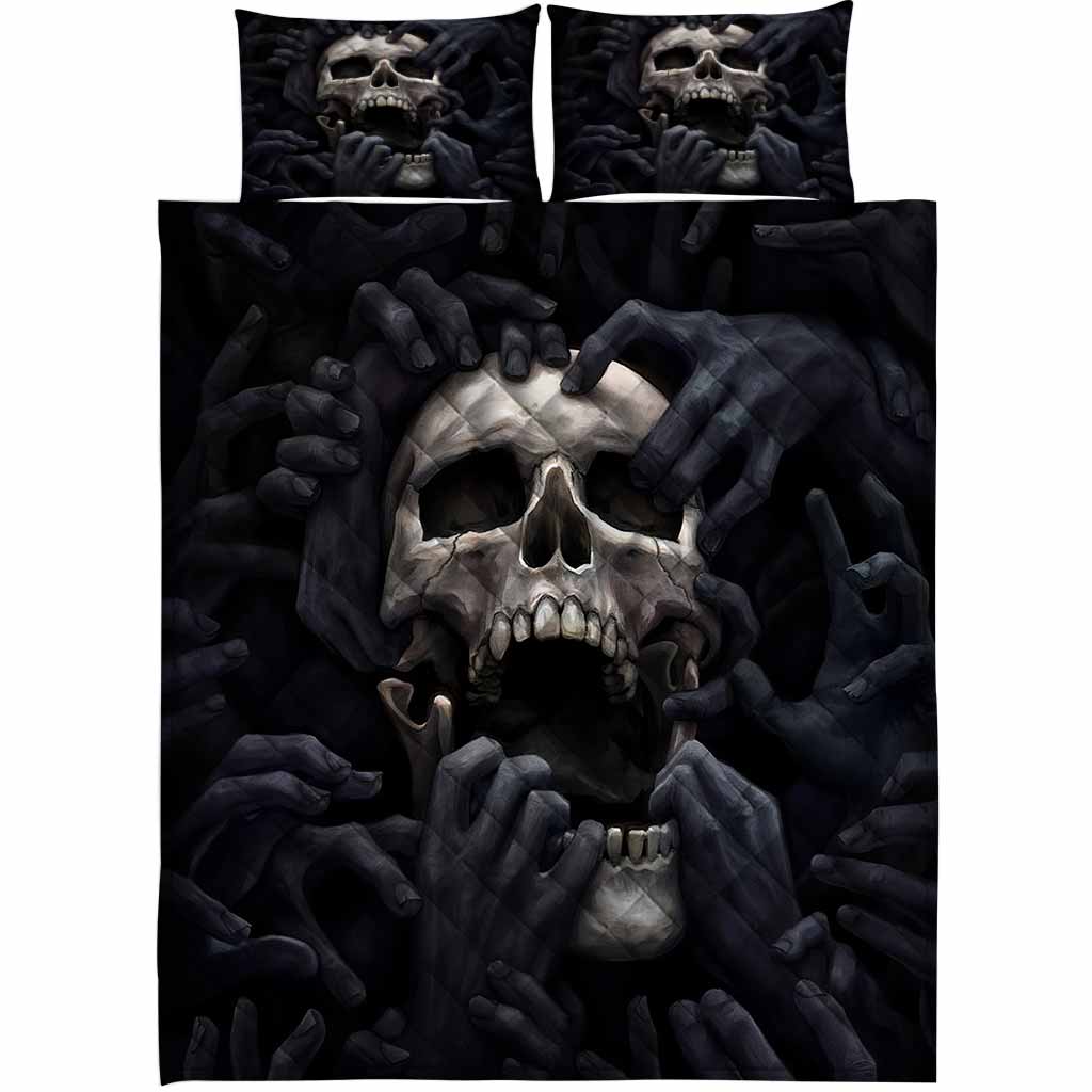 Skull Quilt Set