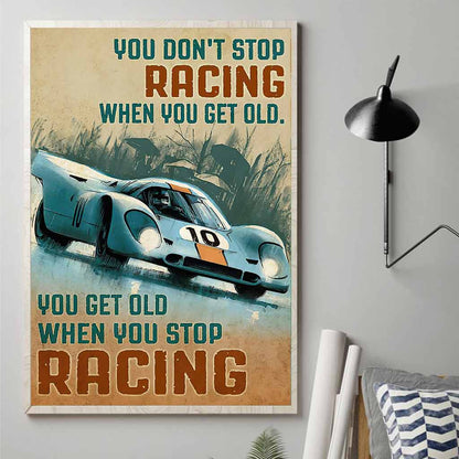 You Don't Stop - Racing Poster 062021