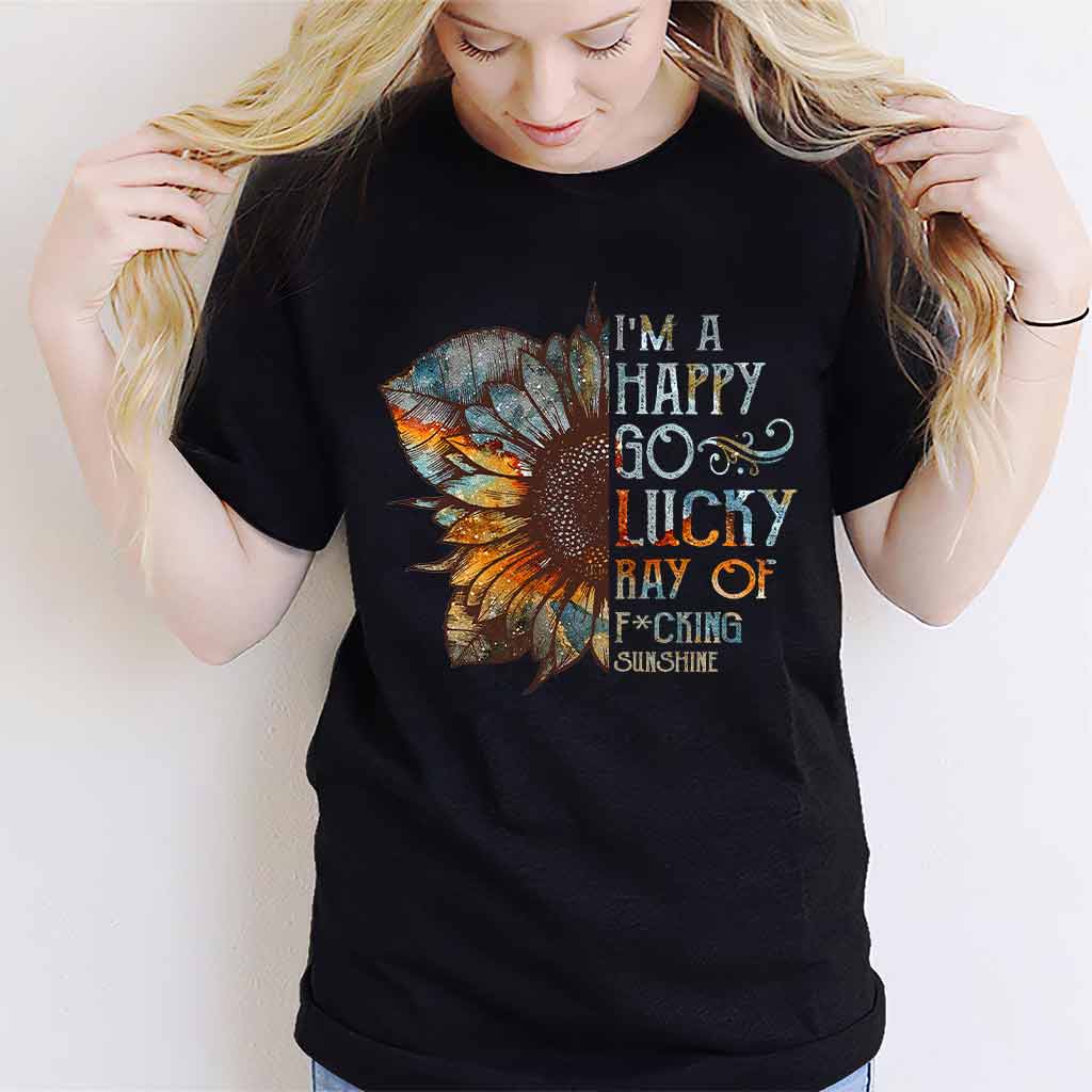 Lucky - Sunflower T-shirt And Hoodie 062021
