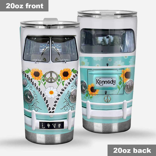 Hippie Van Personalized Tumbler 062021