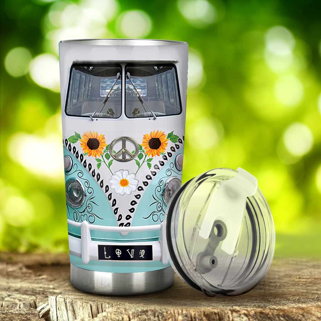 Hippie Van Personalized Tumbler 062021