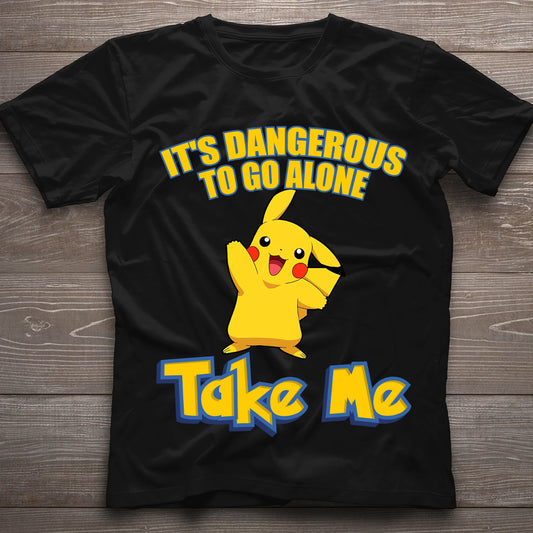 It's Dangerous To Go Alone - Personalized Monster Trainer T-shirt and Hoodie
