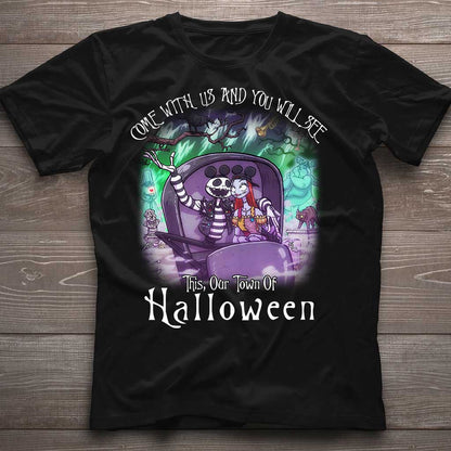 Come With Us - Halloween Nightmare T-shirt and Hoodie