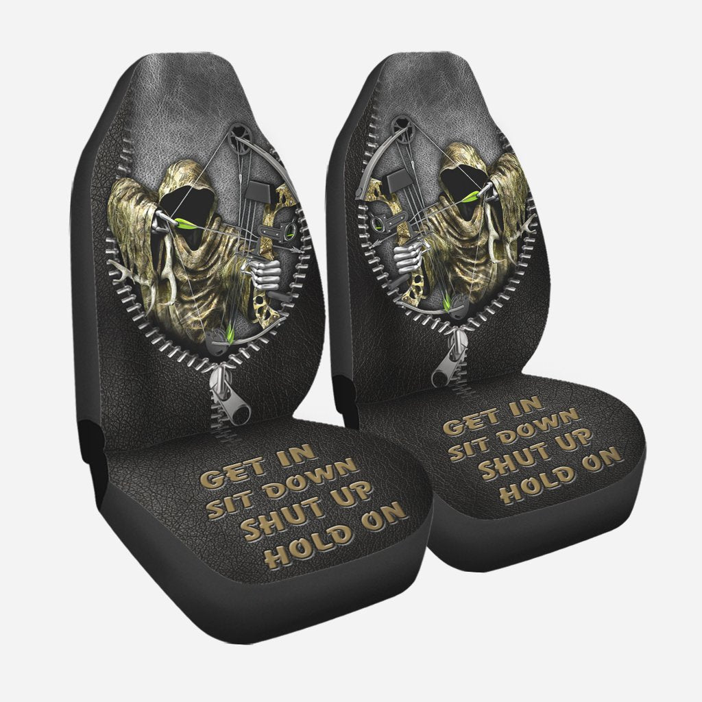 Get In Sit Down Shut Up Hold On - Hunting Seat Covers