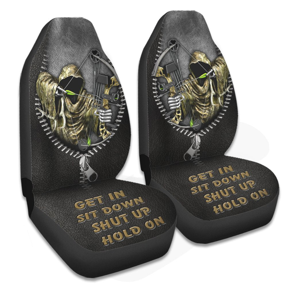 Get In Sit Down Shut Up Hold On - Hunting Seat Covers
