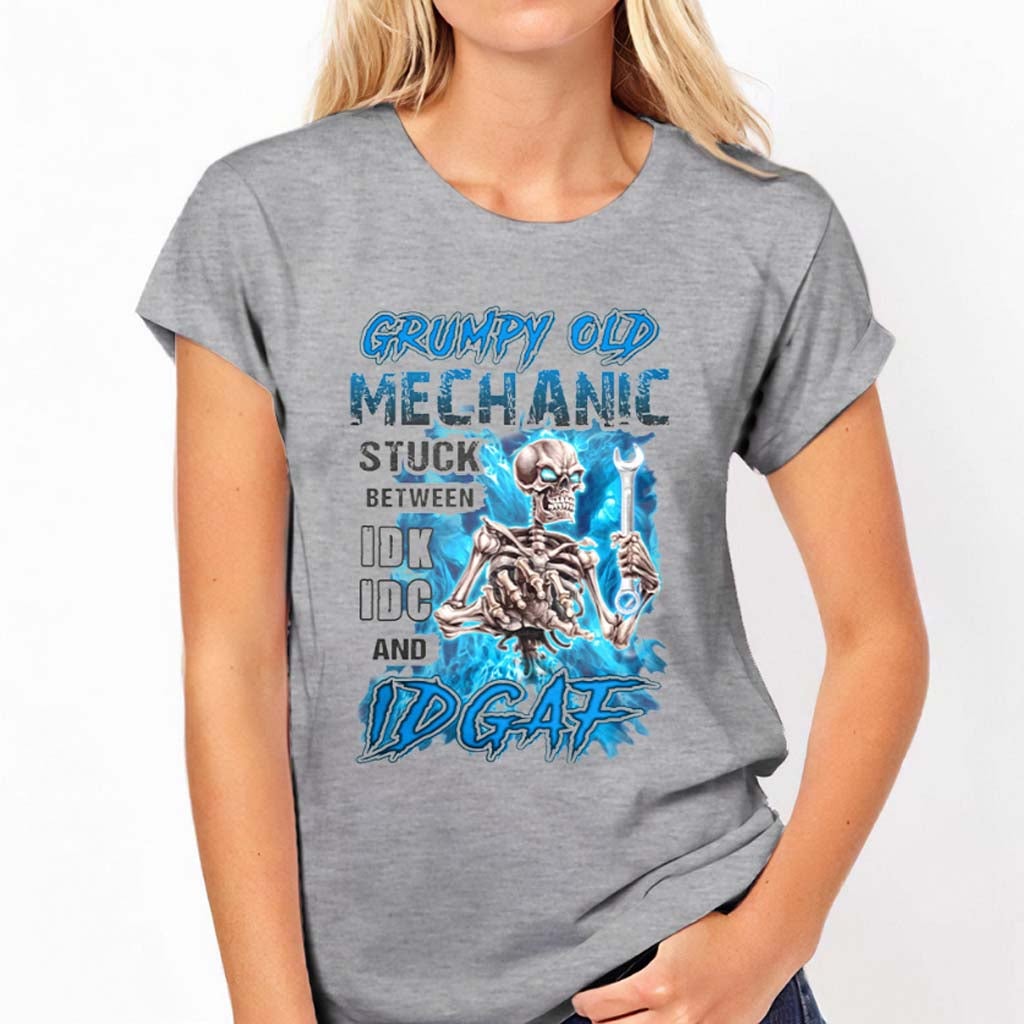 Grumpy Old Mechanic - T-shirt and Hoodie 112021