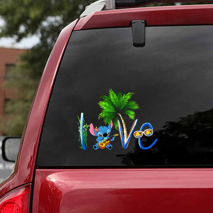 Love The Beach - Ohana Decal Full