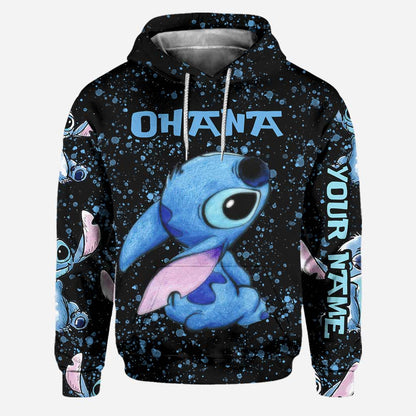 Ohana - Personalized Hoodie And Leggings