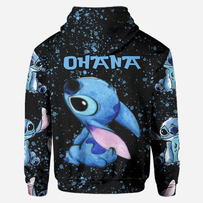 Ohana - Personalized Hoodie And Leggings