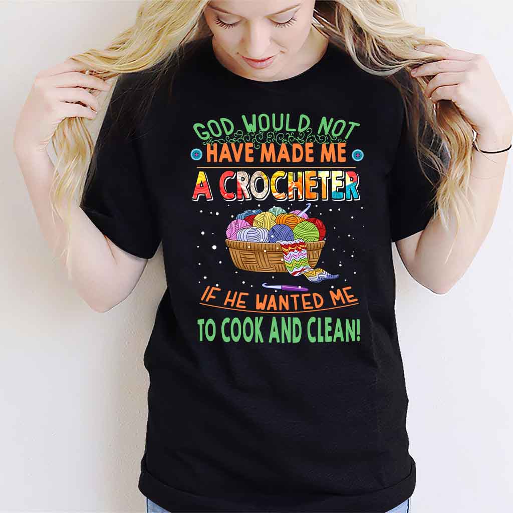 God And Crocheter T-shirt And Hoodie 062021