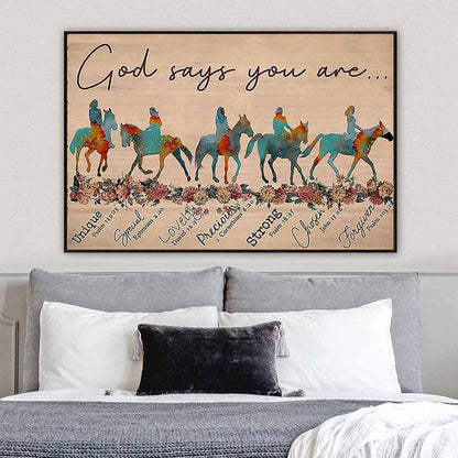 God Says - Horse Poster 062021