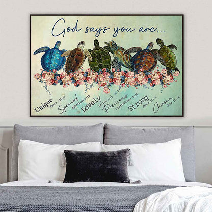 God Says - Turtle Poster 062021