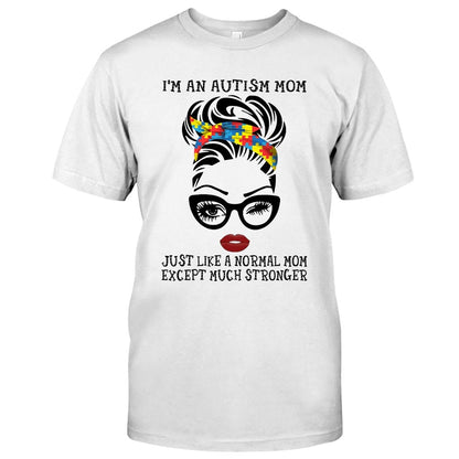 I'm An Autism Mom - Autism Awareness T-shirt And Hoodie 062021