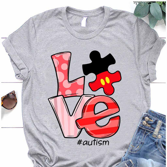 Love Someone With Autism T-shirt And Hoodie 062021