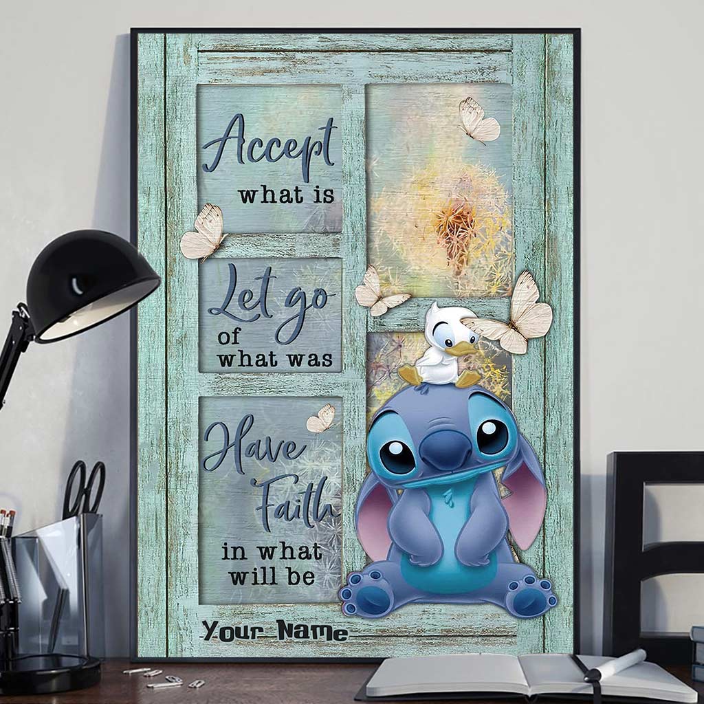 Accept What Is - Personalized Ohana Canvas And Poster