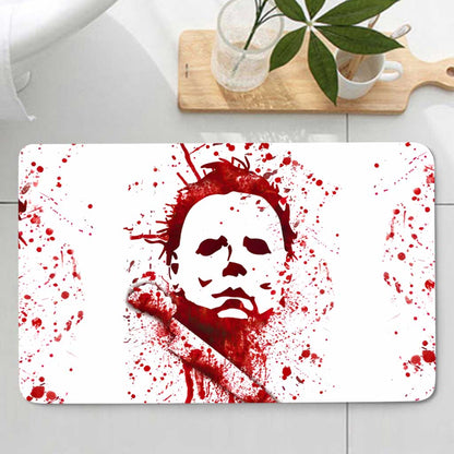 Boogeyman - Personalized Halloween Bathroom Curtain & Mats Set