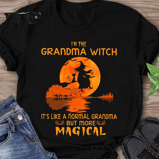 Grandma Witch - T-shirt And Hoodie 0821