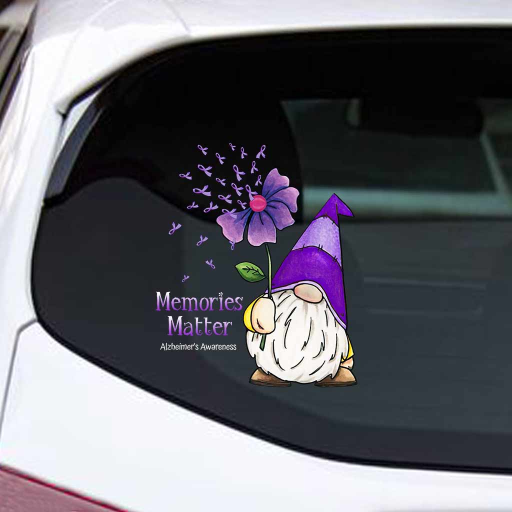 Memories Matter - Alzheimer Awareness Decal Full