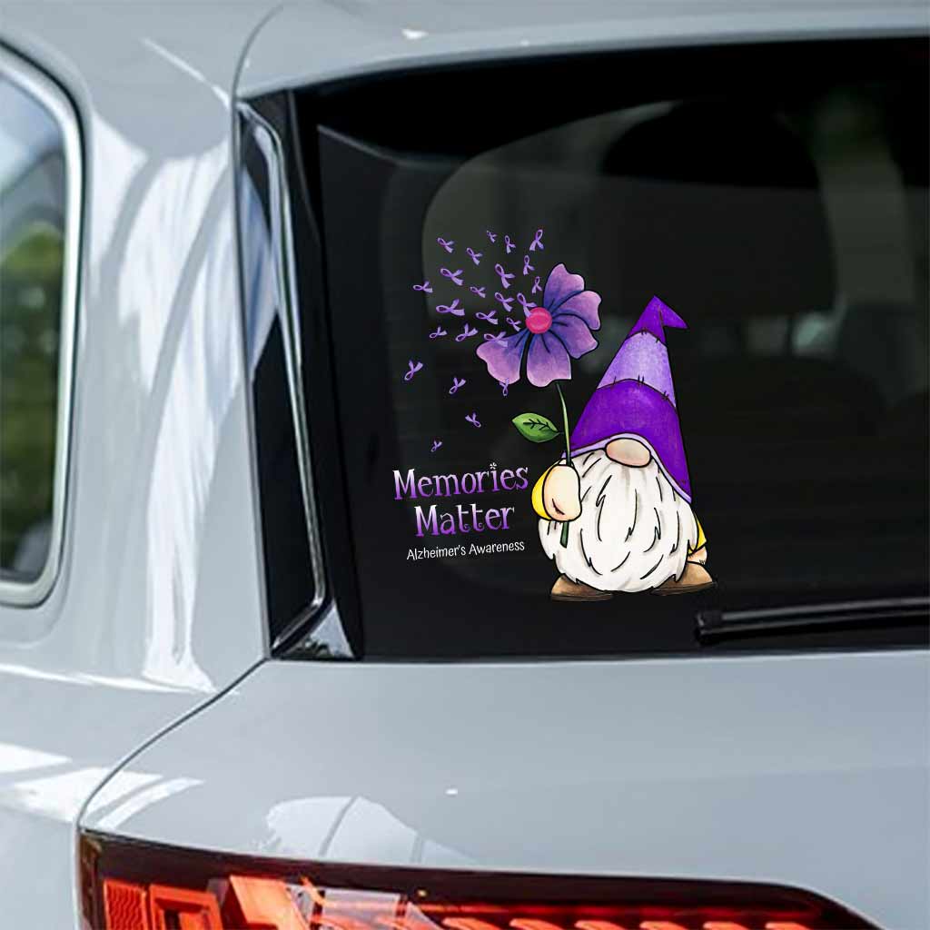 Memories Matter - Alzheimer Awareness Decal Full