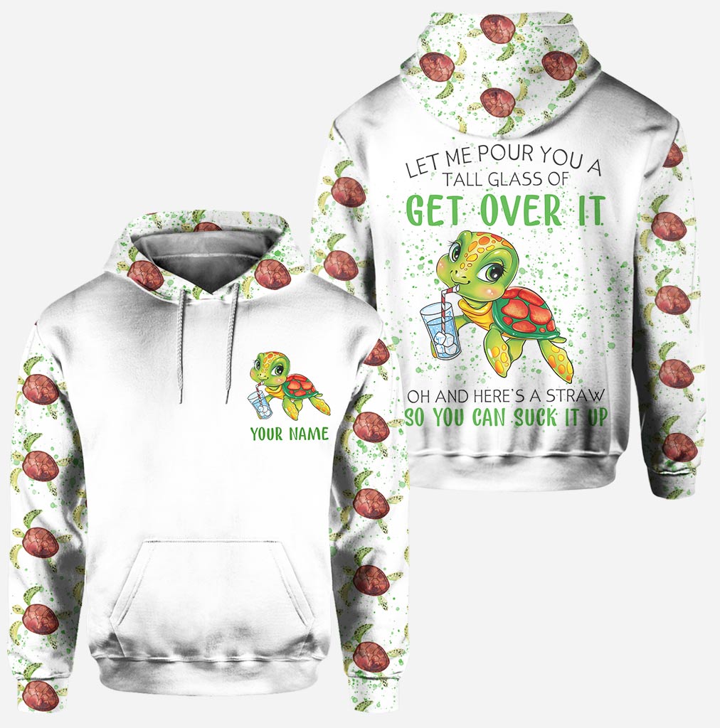 Let Me Pour You - Personalized Turtle Hoodie and Leggings