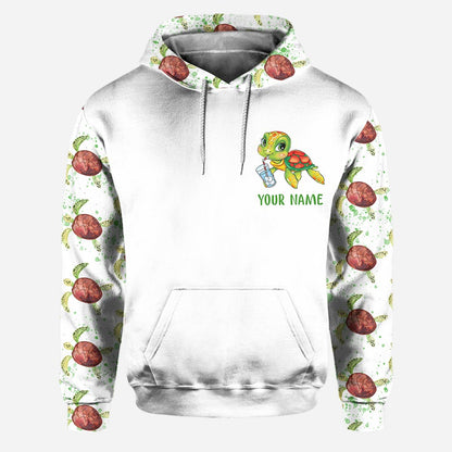 Let Me Pour You - Personalized Turtle Hoodie and Leggings