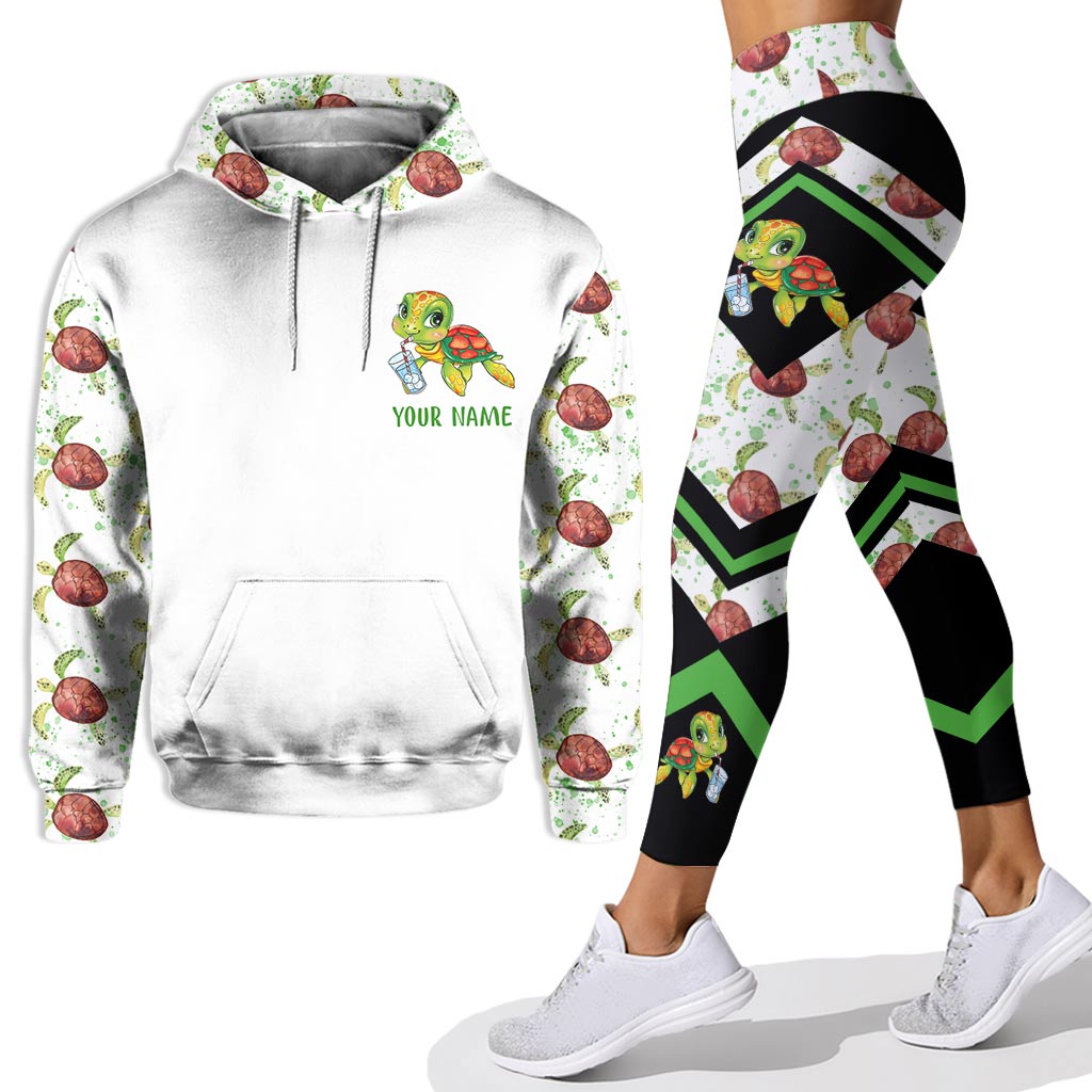 Let Me Pour You - Personalized Turtle Hoodie and Leggings