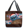 Santa Ohana - Personalized Christmas Ohana Tote Bag
