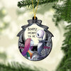 Simply Meant To Be - Personalized Christmas Nightmare Ornament (Printed On Both Sides)