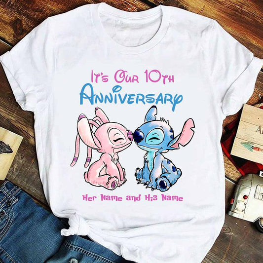 It's Our Anniversary - Personalized Ohana T-shirt and Hoodie