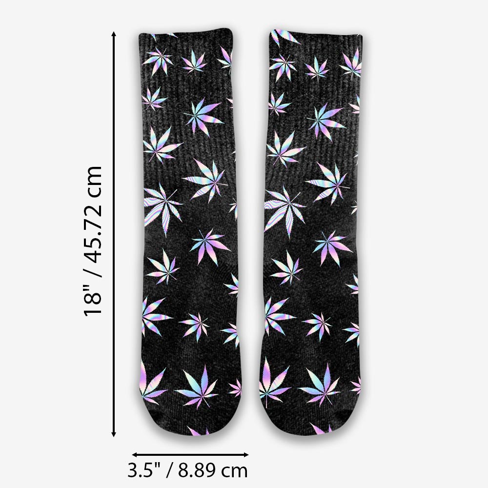 Don't Care - Weed Socks