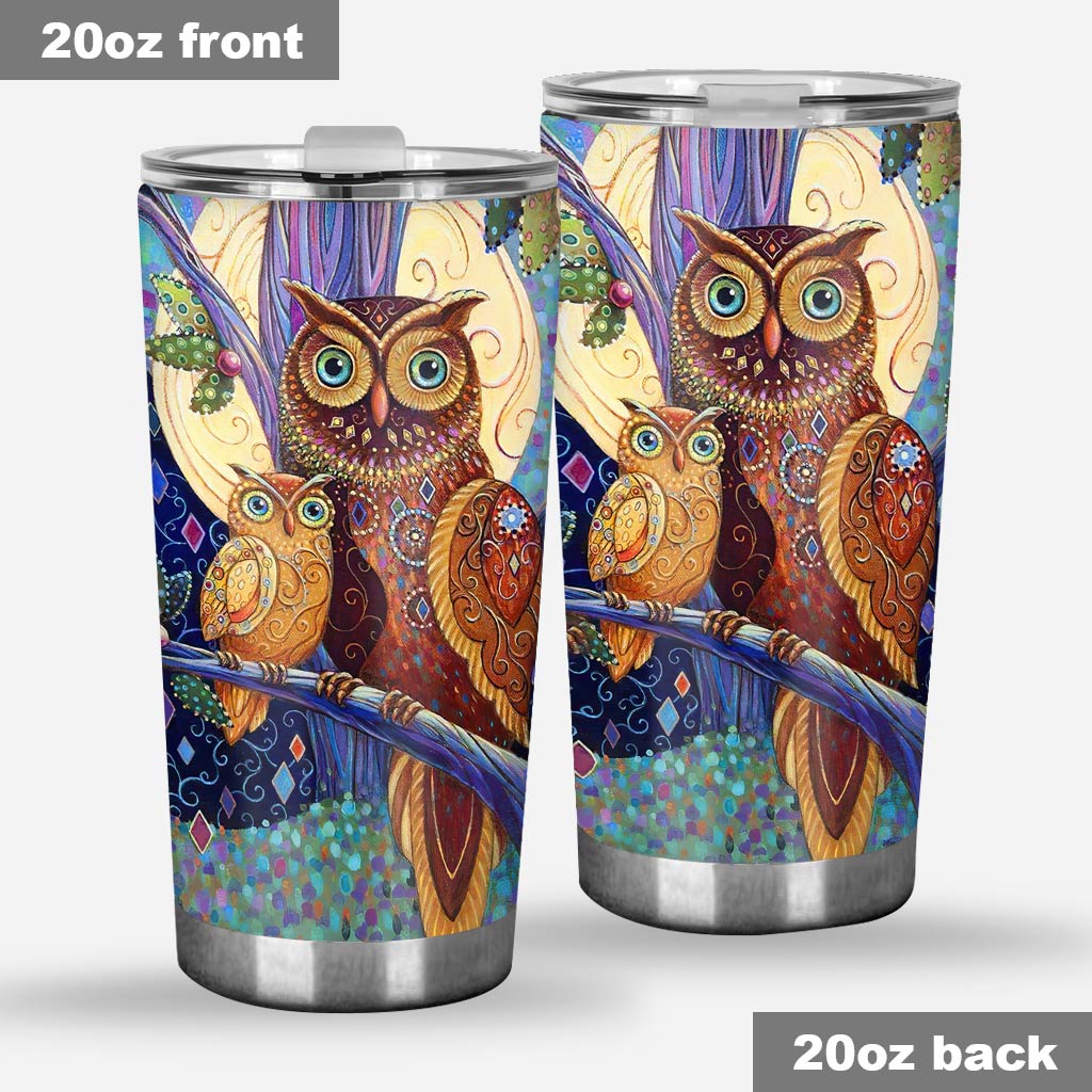 Moon Owls Tumbler